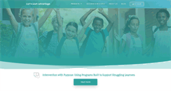 Desktop Screenshot of curriculumadvantage.com